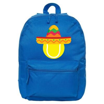 Sombrero Tennis Ball Cinco De Mayo Tennis Player Gift 16 in Basic Backpack