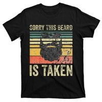 Sorry This Beard Is Taken Funny Valentines Day T-Shirt