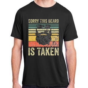 Sorry This Beard Is Taken Funny Valentines Day Adult ChromaSoft Performance T-Shirt