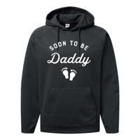 Soon To Be Daddy Performance Fleece Hoodie