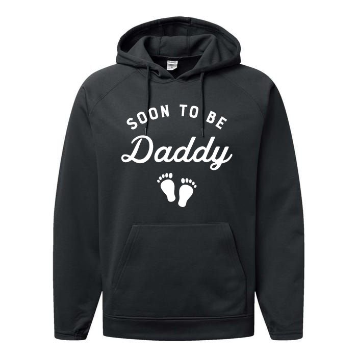 Soon To Be Daddy Performance Fleece Hoodie