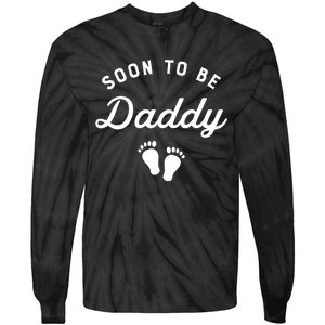 Soon To Be Daddy Tie-Dye Long Sleeve Shirt