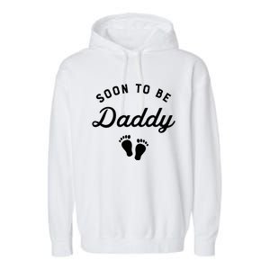 Soon To Be Daddy Garment-Dyed Fleece Hoodie