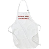 Small Tits Big Heart Full-Length Apron With Pockets