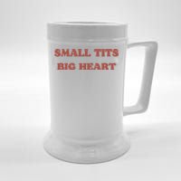 Small Tits Big Heart Beer Stein