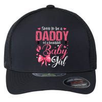 Soon To Be A Daddy Of A Beautiful Baby Gender Reveal Flexfit Unipanel Trucker Cap