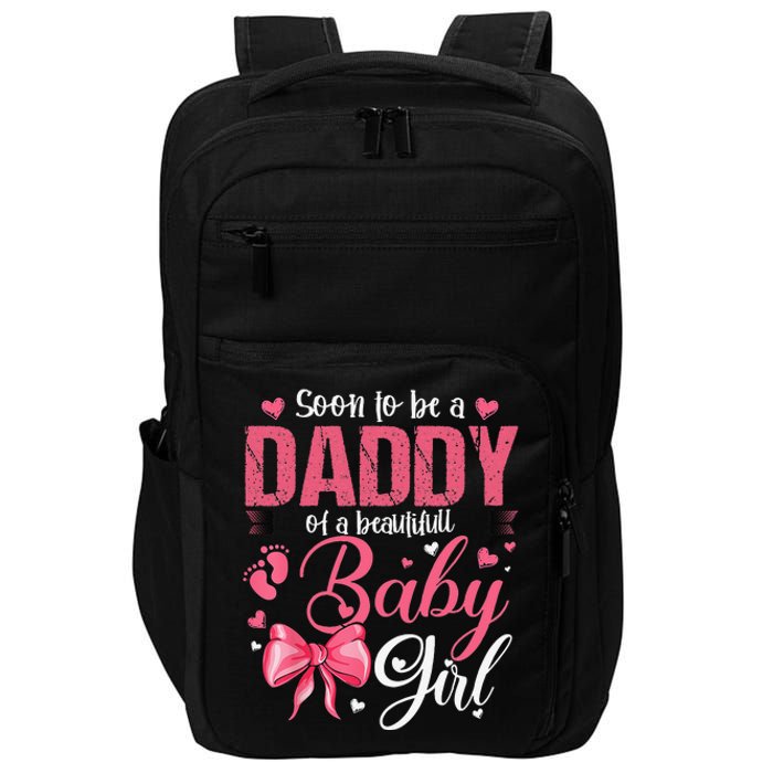 Soon To Be A Daddy Of A Beautiful Baby Gender Reveal Impact Tech Backpack