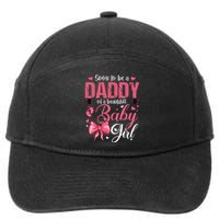 Soon To Be A Daddy Of A Beautiful Baby Gender Reveal 7-Panel Snapback Hat