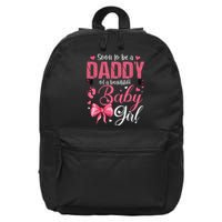 Soon To Be A Daddy Of A Beautiful Baby Gender Reveal 16 in Basic Backpack