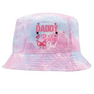 Soon To Be A Daddy Of A Beautiful Baby Gender Reveal Tie-Dyed Bucket Hat