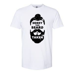 Sorry This Beard Is Taken Gift Valentines Day Gift Softstyle® CVC T-Shirt