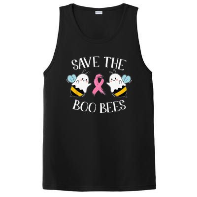 Save The BooBees Lazy Halloween Costume Breast Cancer PosiCharge Competitor Tank