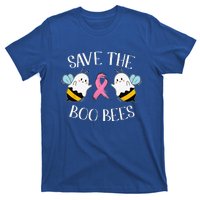 Save The BooBees Lazy Halloween Costume Breast Cancer T-Shirt