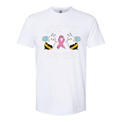 Save The BooBees Lazy Halloween Costume Breast Cancer Softstyle CVC T-Shirt