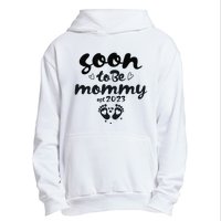 Soon To Be Mommy First Time Mom New Mom Pregnancy Urban Pullover Hoodie