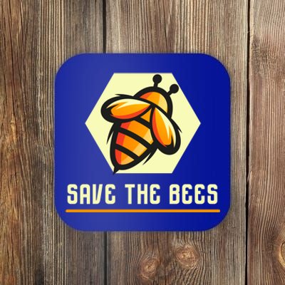 Save The Bees Earth Day Beekeeper Honey Save Our Planet Gift Coaster