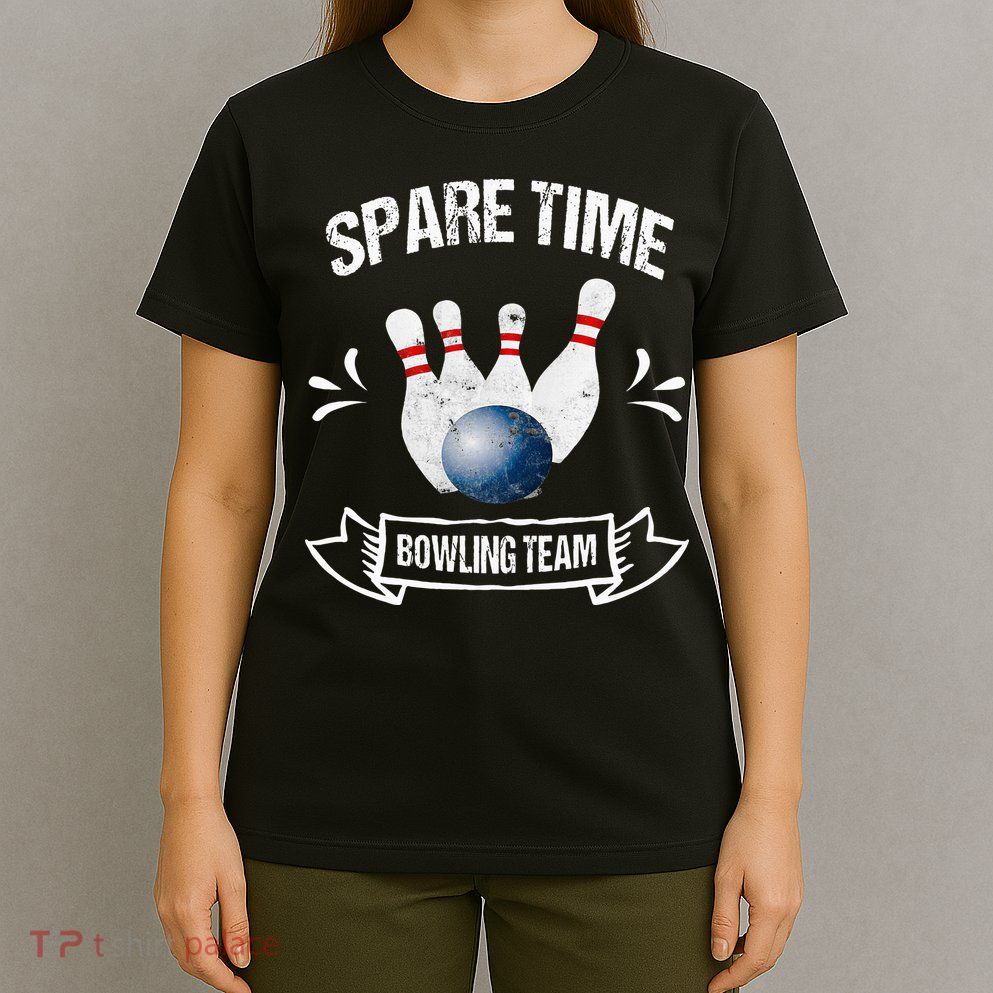 Spare Time Bowling Team Funny Bowling T-Shirt