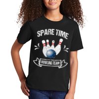 Spare Time Bowling Team Funny Bowling Kids T-Shirt