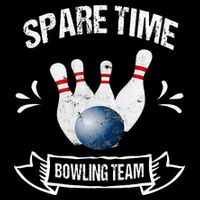 Spare Time Bowling Team Funny Bowling Kids T-Shirt