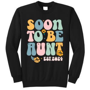 Soon To Be Aunt Est 2024 New Aunt Pregnancy Announcement Sweatshirt