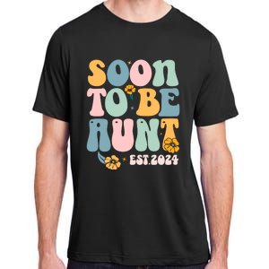 Soon To Be Aunt Est 2024 New Aunt Pregnancy Announcement Adult ChromaSoft Performance T-Shirt