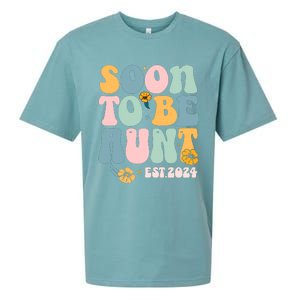 Soon To Be Aunt Est 2024 New Aunt Pregnancy Announcement Sueded Cloud Jersey T-Shirt