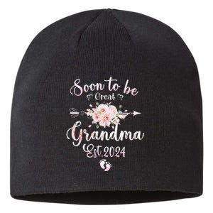 Soon to be Great Grandma 2024 Mothers Day First Time Grandma Sustainable Beanie