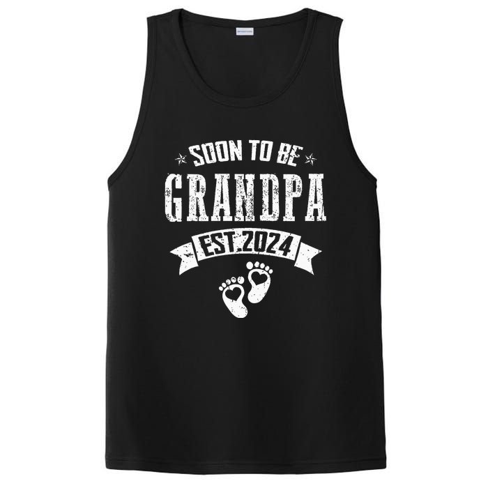 Soon To Be Grandpa Promoted To Grandpa 2024 PosiCharge Competitor Tank