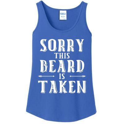 Sorry This Beard Is Taken Cute Gift Valentines Day Cute Gift Ladies Essential Tank