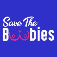 Save The Boobies Funny Breast Cancer Awareness 16 in Basic Backpack