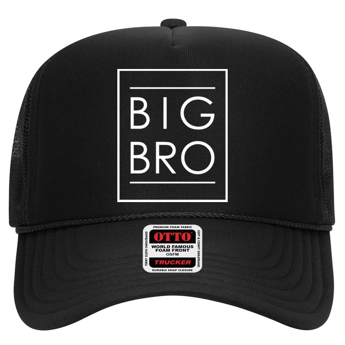 Soon To Be New Big Brother Gift Proud Big Bro Announcement Trucker Hat