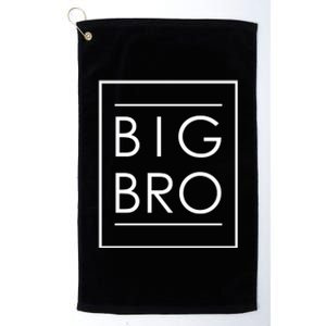 Soon To Be New Big Brother Gift Proud Big Bro Announcement Platinum Collection Golf Towel