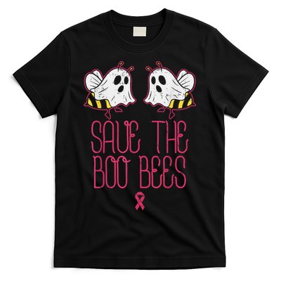 Save The Boobees Boo Bees Breast Cancer Halloween T-Shirt