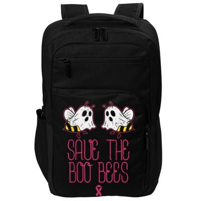 Save The Boobees Boo Bees Breast Cancer Halloween Impact Tech Backpack