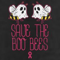 Save The Boobees Boo Bees Breast Cancer Halloween 11oz C Handle Ceramic Mug