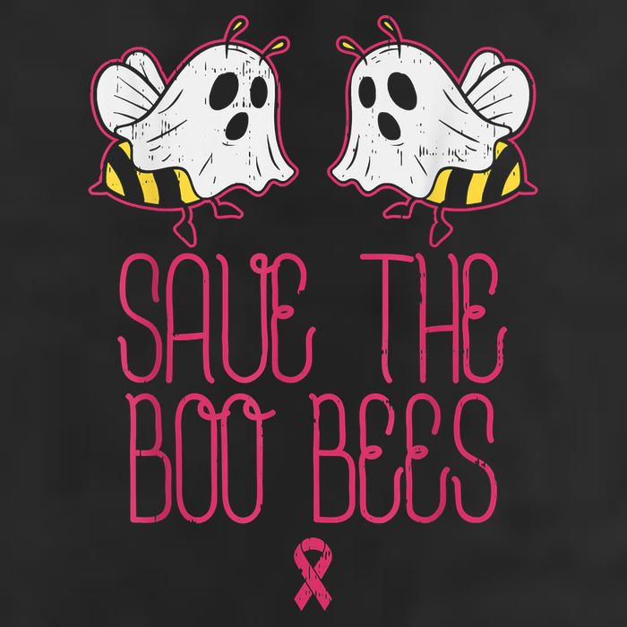Save The Boobees Boo Bees Breast Cancer Halloween 11oz C Handle Ceramic Mug