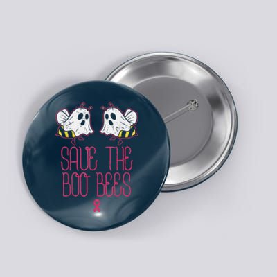 Save The Boobees Boo Bees Breast Cancer Halloween Button