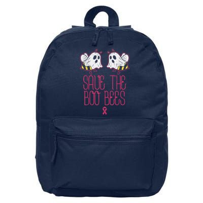 Save The Boobees Boo Bees Breast Cancer Halloween 16 in Basic Backpack