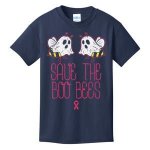 Save The Boobees Boo Bees Breast Cancer Halloween Kids T-Shirt