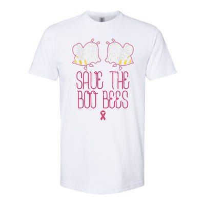 Save The Boobees Boo Bees Breast Cancer Halloween Softstyle CVC T-Shirt