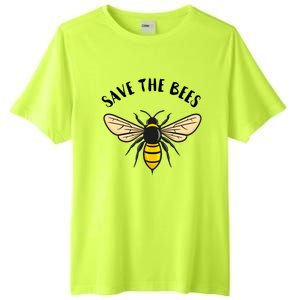 Save The Bees Save Our Planet Beekeeper Honey Earth Day Gift Tall Fusion ChromaSoft Performance T-Shirt