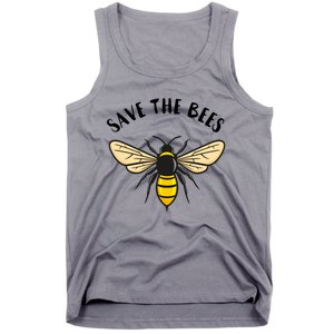 Save The Bees Save Our Planet Beekeeper Honey Earth Day Gift Tank Top