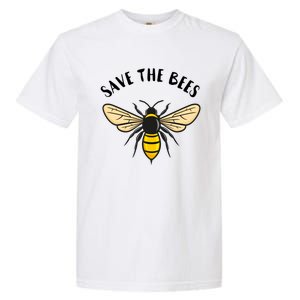 Save The Bees Save Our Planet Beekeeper Honey Earth Day Gift Garment-Dyed Heavyweight T-Shirt