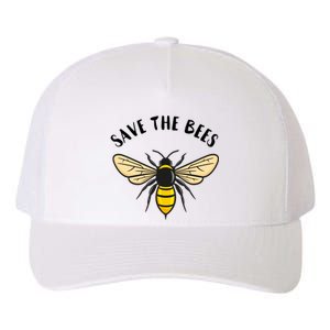 Save The Bees Save Our Planet Beekeeper Honey Earth Day Gift Yupoong Adult 5-Panel Trucker Hat