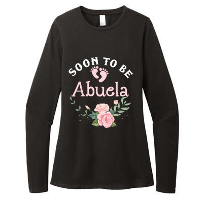 Soon To Be Abuela First Time Grandma Promoted To New Grandma Gift Womens CVC Long Sleeve Shirt