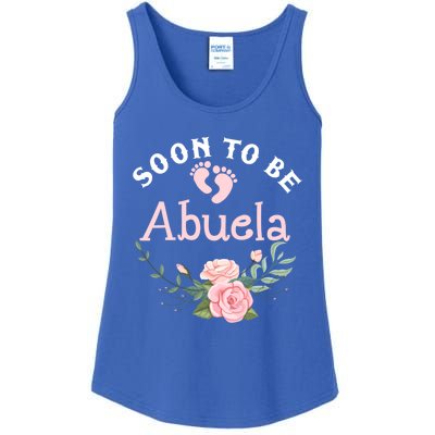 Soon To Be Abuela First Time Grandma Promoted To New Grandma Gift Ladies Essential Tank