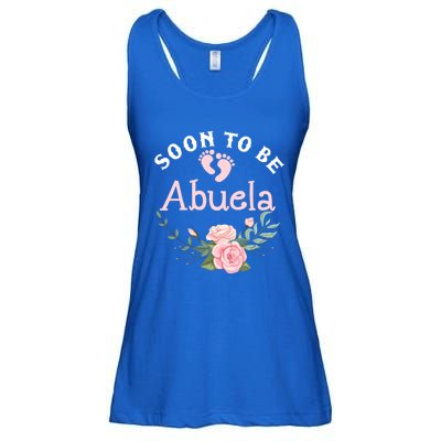 Soon To Be Abuela First Time Grandma Promoted To New Grandma Gift Ladies Essential Flowy Tank