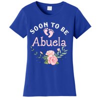 Soon To Be Abuela First Time Grandma Promoted To New Grandma Gift Women's T-Shirt