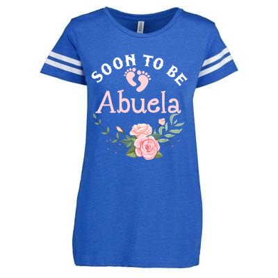 Soon To Be Abuela First Time Grandma Promoted To New Grandma Gift Enza Ladies Jersey Football T-Shirt