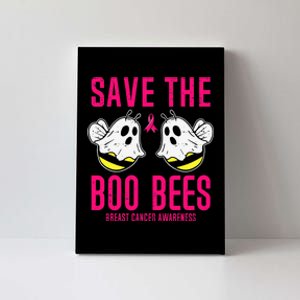 Save The Boobees Boo Bees Breast Cancer Halloween Canvas